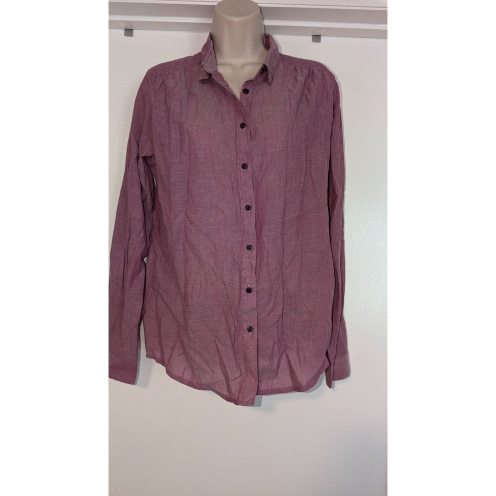Mountain Hardwear button down shirt women's sz Med
